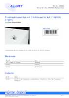 Datasheet for Allnet ALL-DIN-XXX-ReplaceKeys, EAN: 4038816228284