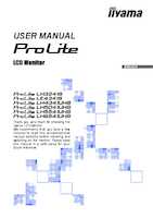 Datasheet for Iiyama LH6541UHS-B1AG, EAN: 4948570124558