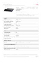 Datasheet for APC SRV2KRIRK, EAN: 0731304346227