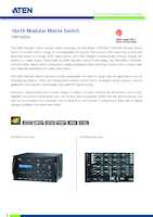 Datasheet for Aten ATEN VM1600A, EAN: 4719264646287