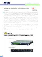 Datasheet for Aten ATEN VM6809H, EAN: 4719264646331