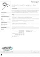 Datasheet for Kensington K65099M