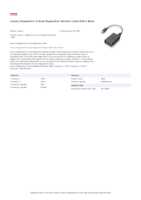Datasheet for Lenovo 0B47092, EAN: 0887037444706