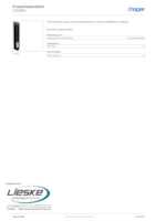 Datasheet for Hager FZ546N, EAN: 3250612778225