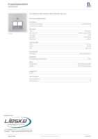 Datasheet for Berker 14091404, EAN: 4011334222149