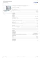 Datenblatt zu Hager BTH380E, EAN: 3250611500070