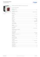 Datenblatt zu Hager G00A029016, EAN: 4012740001731