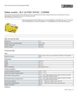Datenblatt zu Phoenix Contact 2700994, EAN: 4046356678995
