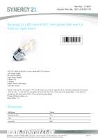 Datasheet for Synergy 21 S21-LED-001175, EAN: 4038816090270