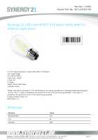 Datasheet for Synergy 21 S21-LED-001183, EAN: 4038816090621