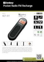 Datasheet for Sandberg 421-01, EAN: 5705730421013