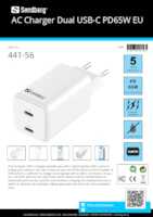 Datasheet for Sandberg 441-56, EAN: 5705730441561