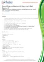 Datasheet for Manhattan 165068, EAN: 766623165068