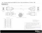Datasheet for Startech.com HD2MF6INL, EAN: 0065030882187