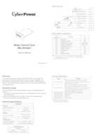 Datasheet for CyberPower RELAYIO501, EAN: 4712856278521
