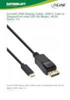 Datasheet for Inline 64121, EAN: 4043718271245