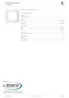 Datasheet for Berker 10118989, EAN: 4011334276838