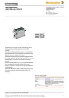 Datasheet for Weidmüller 1656720000, EAN: 4008190409739