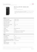 Datasheet for APC SRV10KI, EAN: 0731304337935