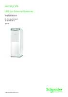 Datasheet for APC GVSUPS50KHS, EAN: 0731304342786