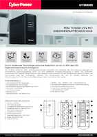Datenblatt zu CyberPower UT1200EG, EAN: 4712856273427
