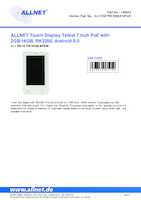 Datasheet for Allnet ALLTAB7RK3288A10PoE, EAN: 4038816081254