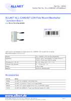 Datasheet for Allnet ALL-CAM2497-LEPoleMount, EAN: 4038816159700