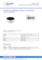 Datasheet for Allnet ALL-CAM2488-LVENJuncBox, EAN: 4038816083128