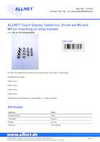 Datasheet for Allnet ALLScrewSetM3M46mm, EAN: 4038816078964