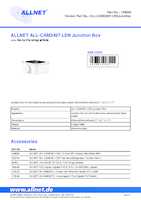 Datasheet for Allnet ALL-CAM2497-LENJuncBox, EAN: 4038816083111