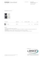 Datenblatt zu Gira 533900, EAN: 4010337771388