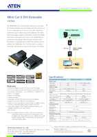 Datasheet for Aten VE066, EAN: 4710423776531