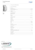 Datasheet for Hager ST320, EAN: 3250615700001