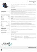 Datasheet for Kensington K58306WW, EAN: 0085896583066