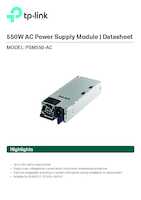 Datasheet for TP-Link PSM550-AC, EAN: 8885020620979
