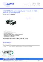 Datasheet for Allnet Shelly_Pro_Hub_5