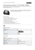 Datasheet for Phoenix Contact 2920023, EAN: 4046356154017
