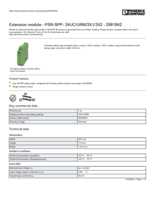 Datasheet for Phoenix Contact 2981842, EAN: 4046356138611