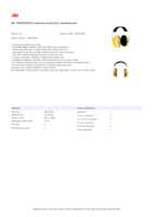 Datasheet for 3M 7000039616, EAN: 4046719387908