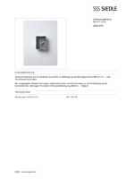 Datasheet for Siedle 200016701-00, EAN: 4015739167012
