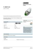 Datasheet for Phoenix Contact 2891259, EAN: 4046356165440