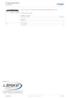Datasheet for Hager H245EW, EAN: 3250617730372
