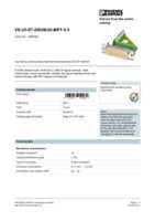 Datasheet for Phoenix Contact 1689789, EAN: 4017918914080