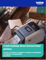 Datasheet for Brother TD4420DNFCZ1, EAN: 4977766833837