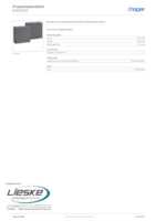 Datasheet for Hager BSP2020, EAN: 4012740876629