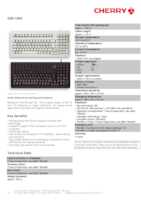 Datasheet for Cherry G80-1800LPCDE-0, EAN: 4025112064968