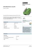 Datasheet for Phoenix Contact 2315230, EAN: 4046356313070