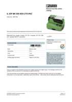 Datasheet for Phoenix Contact 2897758, EAN: 4046356157926