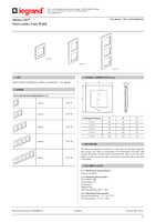 Datasheet for Legrand 754151, EAN: 3414970455130