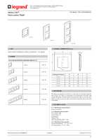 Datasheet for Legrand 754141, EAN: 3414970454904
